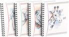 Oxford Boho Spirit spiraalblok, ft A6, 120 bladzijden, geruit 5 mm, geassorteerde kleuren 10 stuks - OfficeTown