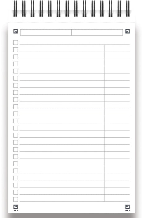 Oxford Office Essentials taakplanner, 140 pagina's, formaat 12,5 x 20 cm, gevarieerde kleuren, 5 stuks - OfficeTown