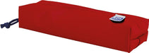 Oxford pennenzak, rood, rechthoekig met ritssluiting - OfficeTown