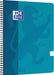 Oxford School Touch spiraalblok, formaat A4, 140 pagina's, geruit 5 mm, blauw (aqua) - OfficeTown