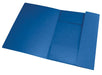 Oxford Top File+ Elastomap voor A3, blauw met 3 kleppen - OfficeTown