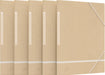 Oxford Touareg kartonnen map, ft A4, beige met witte lijn - OfficeTown