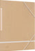 Oxford Touareg kartonnen map, ft A4, beige met witte lijn - OfficeTown