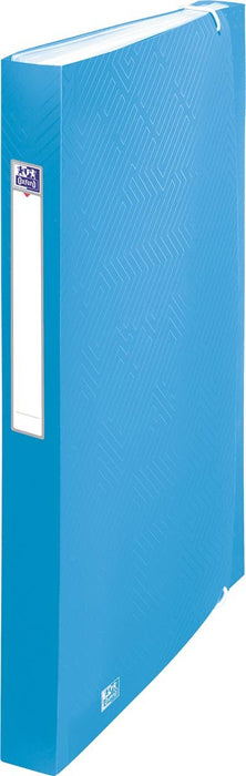 Oxford Urban opbergmap, A4+ formaat, 12 vakken, PP, geassorteerde transparante kleuren 10 stuks - OfficeTown