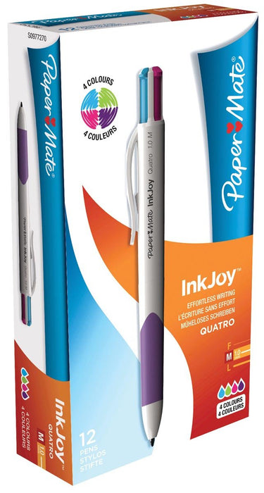Paper Mate 4 - kleuren balpen InkJoy Quatro fun - OfficeTown