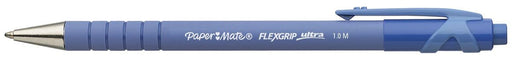 Paper Mate flexgrip ultra RT balpen met medium punt, blauw - OfficeTown