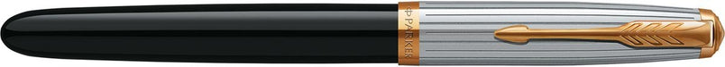 Parker 51 Premium vulpen fijn, zwart GT - OfficeTown