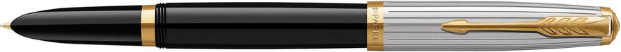 Parker 51 Premium vulpen fijn, zwart GT - OfficeTown