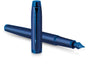Parker IM Monochrome Blauwe vulpen, fijn, in geschenkverpakking - OfficeTown