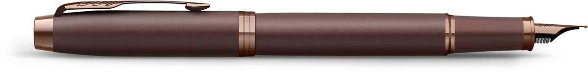 Parker IM Monochrome vulpen Bordeaux, medium, giftbox - OfficeTown