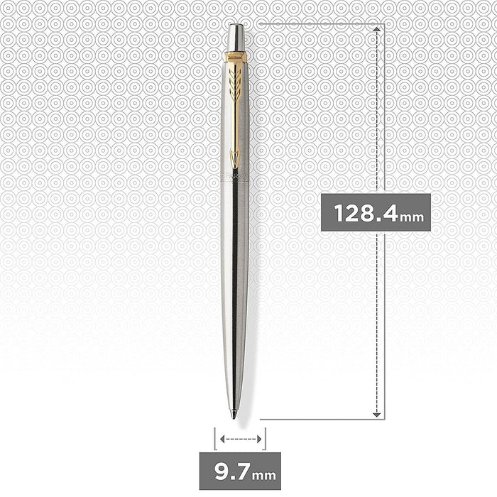 Parker Jotter Gelroller Roestvrij Staal GT, op blister - OfficeTown