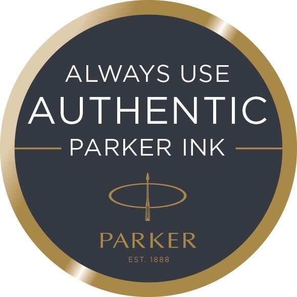 Parker navulling voor roller medium, blauw, in verpakking - OfficeTown