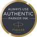 Parker navulling voor roller medium, blauw, in verpakking - OfficeTown
