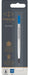 Parker navulling voor roller medium, blauw, in verpakking - OfficeTown