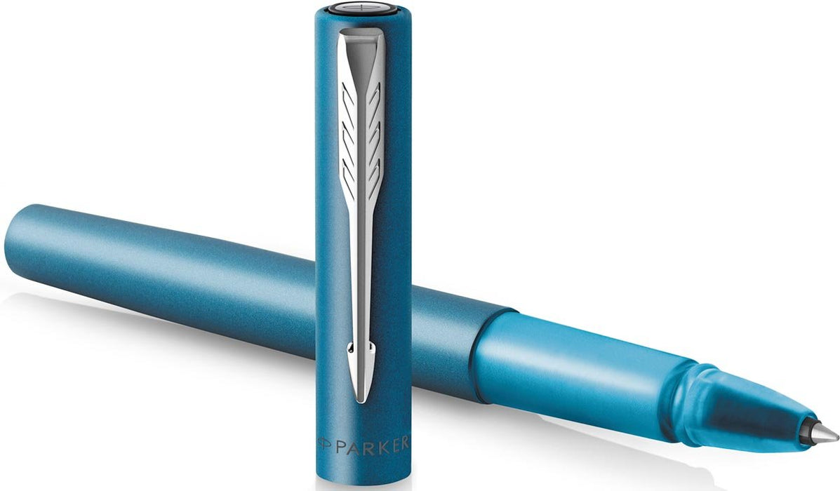 Parker roller Vector XL, fijn, in giftbox, turkoois - OfficeTown