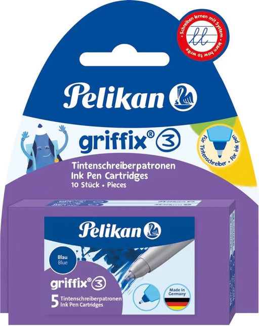 Pelikan Griffix vulling voor roller, blister van 2 doosjes van 5 stuks - OfficeTown