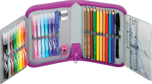 Pennenzak van Maped 1 laag met complete set schoolmateriaal - OfficeTown