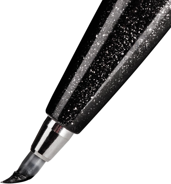Pentel brushpen Sign Pen Brush Touch, zwart 10 stuks - OfficeTown