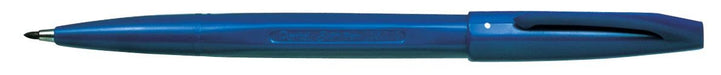 Pentel Sign Pen S520 met 2 mm acrylpunt blauw met plastic clip - OfficeTown
