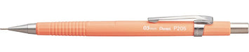 Pentel vulpotlood voor potloodstiften: 0,5 mm, pastel oranje houder 12 stuks - OfficeTown