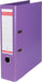 Pergamy ringband, voor A4 - formaat, volledig van PP, 8 cm brede rug, in violet - OfficeTown