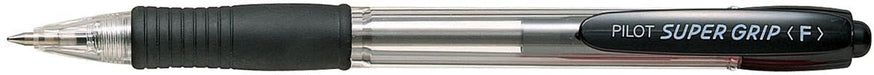Pilot balpen Super Grip zwart 12 stuks - OfficeTown
