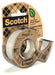 Plakband met Magic Tape een groenere keuze ft 19 mm x 15 m, op dispenser van 100 % gerecycled plastic met watergedragen, solventvrije lijm 50 % uit hout Ecologische verpakking: ja - OfficeTown