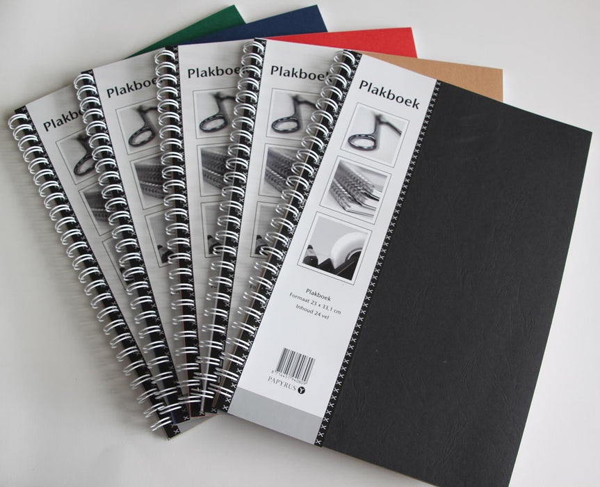 Plakboek met 40 x 28 cm, 5 stuks met stevige effen omslag - OfficeTown
