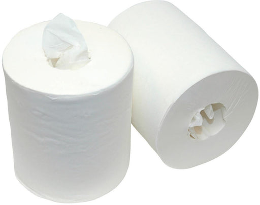 Poetspapier Midi, 2 - laags, 160 m, pak van 6 rollen - OfficeTown