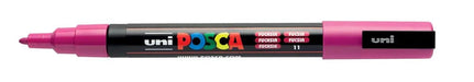 Posca verfstift PC - 3M fuchsia met 1,5 mm schrijfbreedte - OfficeTown