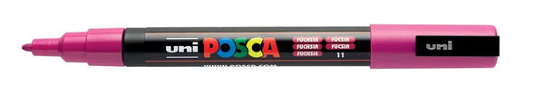 Posca verfstift PC-3M fuchsia met 1,5 mm schrijfbreedte
