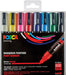 Posca verfstift PC - 5M, set van 8 markers met diverse basiskleuren - OfficeTown