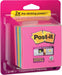 Post - it Super Sticky Notes kubus, 440 vel, ft 76 x 76 mm, geassorteerde regenboogkleuren - OfficeTown
