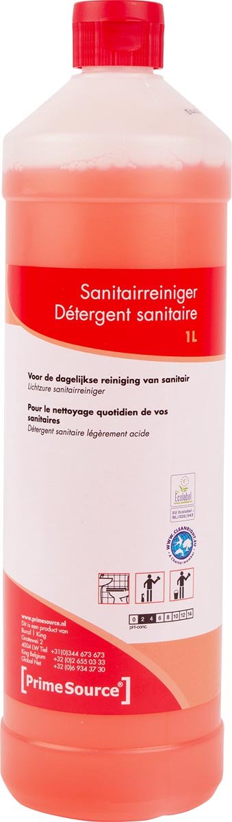 Primesource Eco Sanitairreiniger, 1 liter fles - OfficeTown