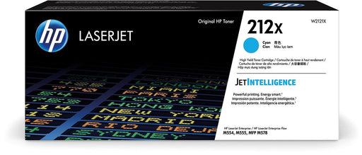 Printercartridge: HP toner 212X, 10.000 pagina's, OEM W2121X, cyaan - OfficeTown