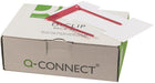 Q - CONNECT archiefbinder D - clip, 100 stuks, rood met metalen kern - OfficeTown