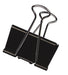 Q - CONNECT Binderclip, zwart, 19 mm, verpakking van 10 stuks - OfficeTown