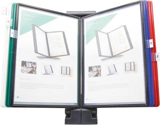 Q - CONNECT bureaustandaard Quickfind met 10 tassen - OfficeTown
