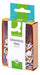 Q - CONNECT duimspijkers, wit, verpakking van 120 stuks - OfficeTown