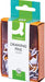 Q - CONNECT duimspijkers, wit, verpakking van 120 stuks - OfficeTown