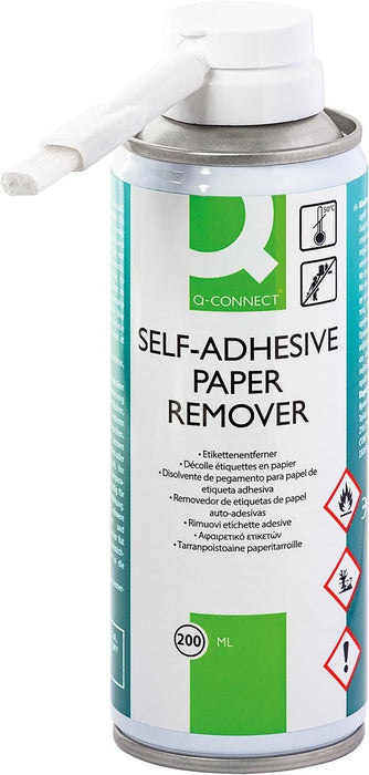 Q - CONNECT etiket en sticker verwijderaar, spuitbus 200 ml - OfficeTown