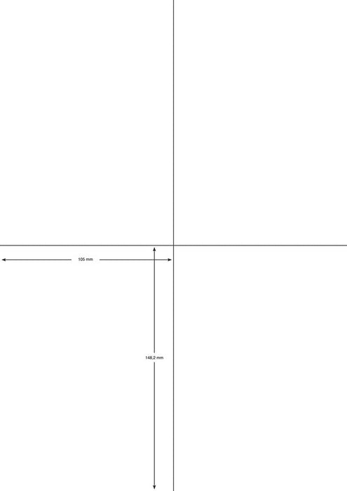 Q - CONNECT etiketten, wit, rechte hoeken, 105 x 148,5 mm, 100 vel, 4 etiketten per vel - OfficeTown