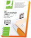 Q - CONNECT etiketten, wit, rechte hoeken, 210 x 148,5 mm, 200 vel, 2 etiketten per vel - OfficeTown
