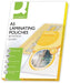 Q - CONNECT gelamineerde hoes A5 2x 80 micron 100 stuks - OfficeTown