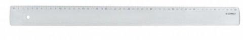 Q - CONNECT liniaal, plastic, in hoesje, 50 cm - OfficeTown
