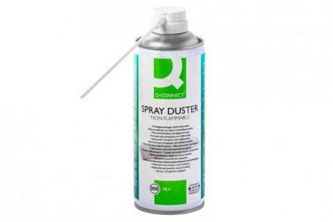 Q - CONNECT niet - ontvlambare persluchtreiniger, spuitbus van 300 ml - OfficeTown
