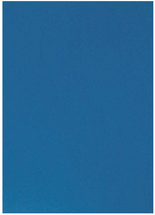 Q - CONNECT omslag A4 leer 250 gram 100 stuks blauw - OfficeTown