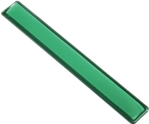 Q - CONNECT Polssteun Transparant Groen met Antislip - OfficeTown