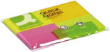 Q - CONNECT Quick Notes, ft 38 x 51 mm, 50 vel, pak van 4 blokken in neonkleuren - OfficeTown