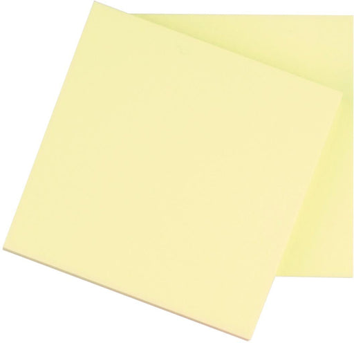 Q - CONNECT Quick Notes, ft 76 x 76 mm, 100 vel, geel - OfficeTown